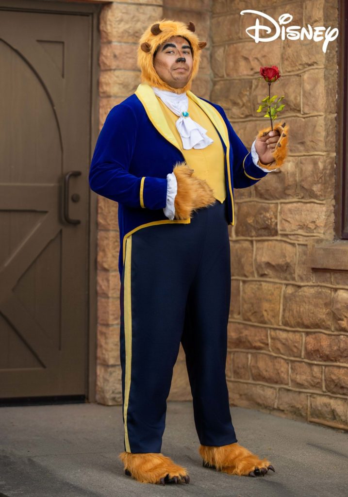 plus size couples costume idea - Belle from Disney's Beauty and The Beast