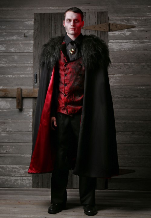 6X Big & Tall Men's Halloween Costumes - Vampire