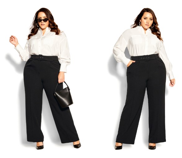 plus size interview outfit