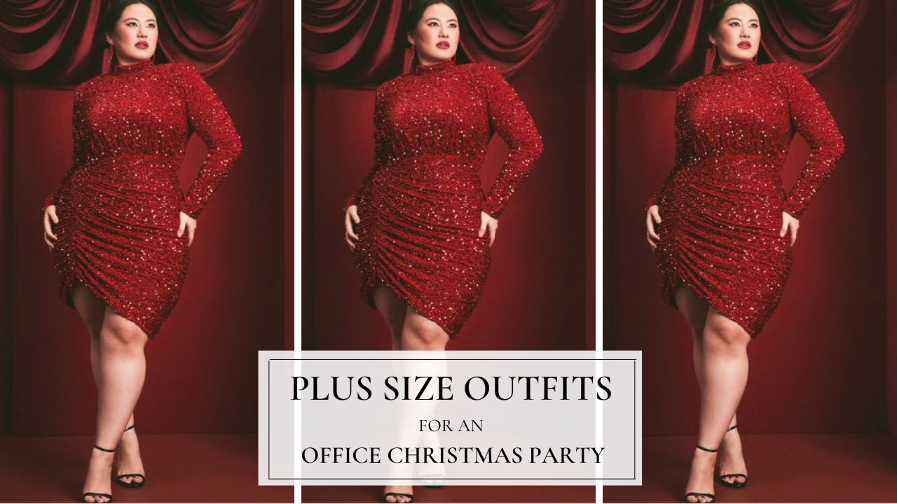 9+ Plus Size Outfits for an Office Christmas Party