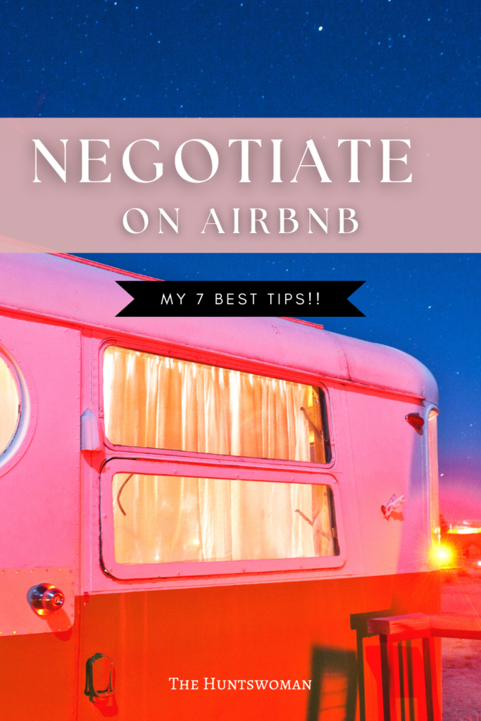negotiating price on airbnb
