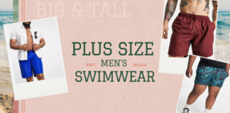 plus size men's swimwear guide for 2022 and 2023