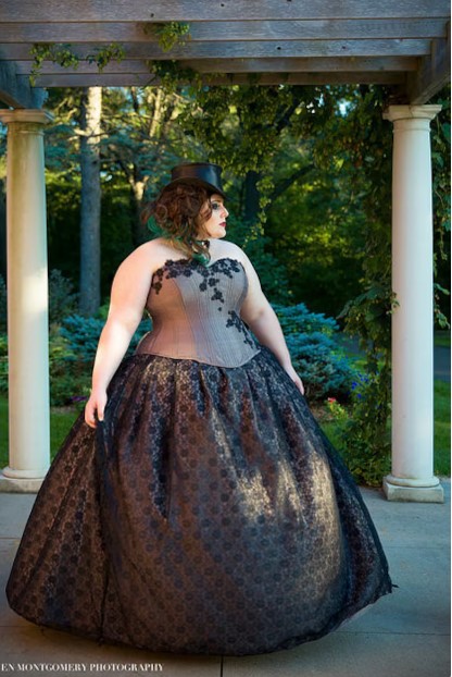 Unique Plus Size Prom Dress