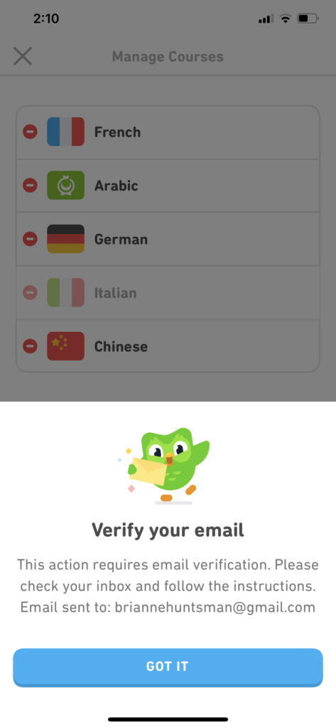 How to Start Over on Duolingo