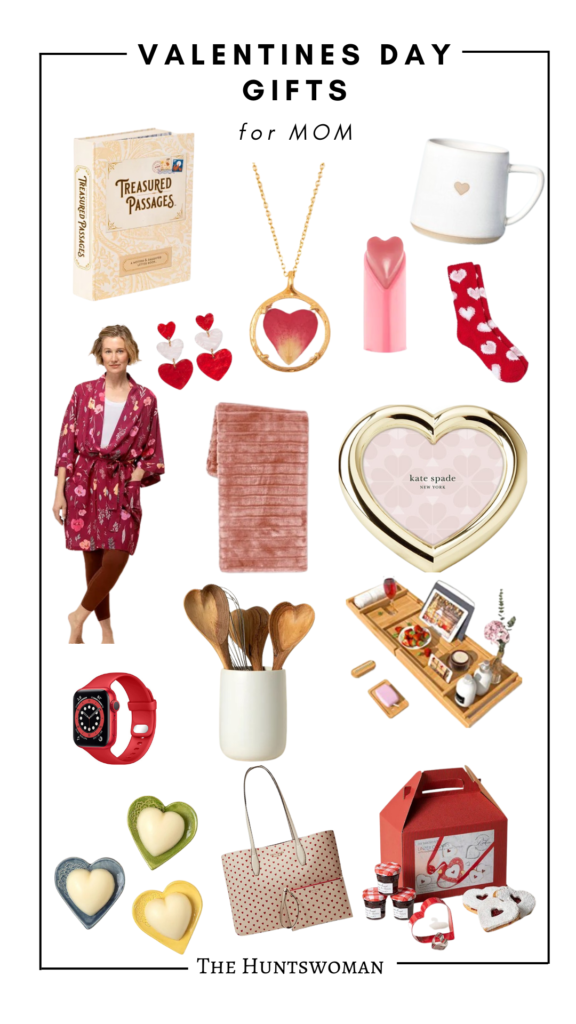 Valentines Day Gifts for Mom - Gift Guide Collage of different gift ideas