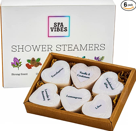 Heart Shape Shower Steamer Gift Set