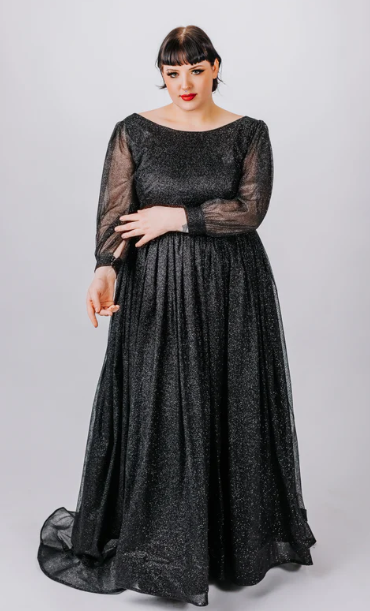 Plus Size  Formal Dresses in BLACK
