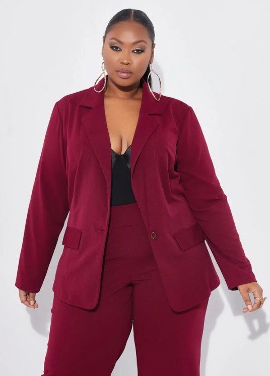 interview outfit plus size 
