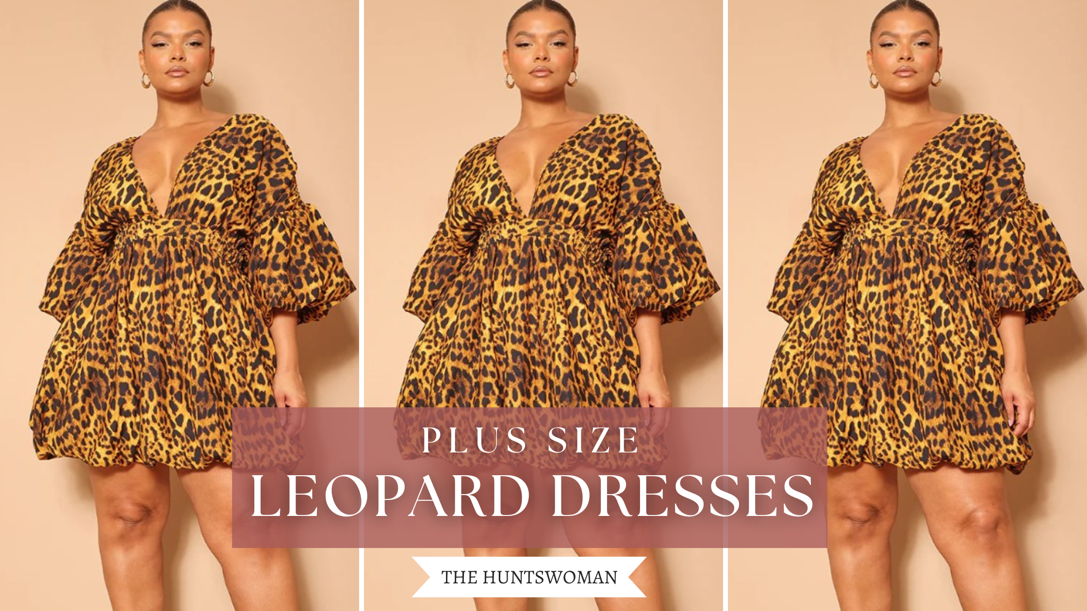 23+ GORGEOUS Plus Size Leopard Dresses | Super Plus Size Outfit Ideas for 2023!! - Huntswoman