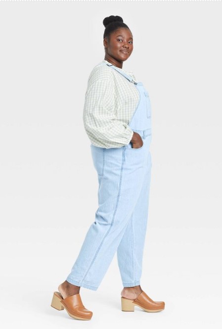 plus size overalls