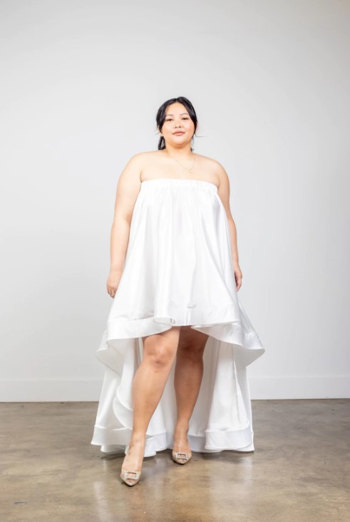 unique plus size wedding dress 