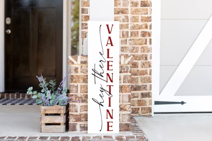 Valentine's Day Front Door Decor