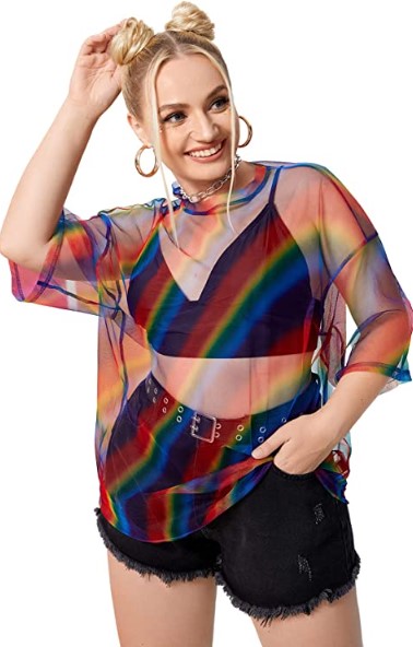 Rainbow Plus Size Clothing