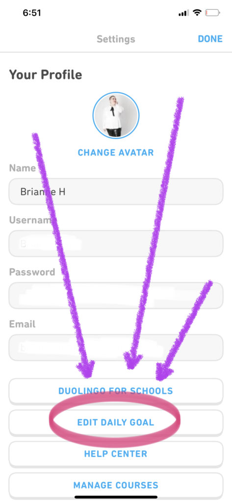 How to Change Your Profile Picture to an Avatar on Duolingo