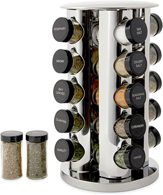 first apartment housewarming gift - revolving spice rack