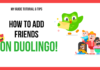 how to add friends on duolingo