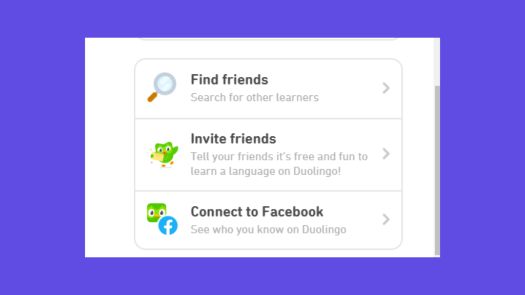 how to add friends on duolingo - desktop instructions