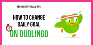 how to change your daily goal on Duolingo