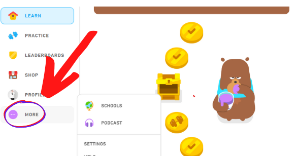 How to Change Daily Goal on Duolingo - Step 1