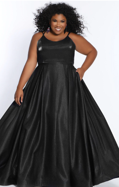 Plus Size  Formal Dresses in BLACK