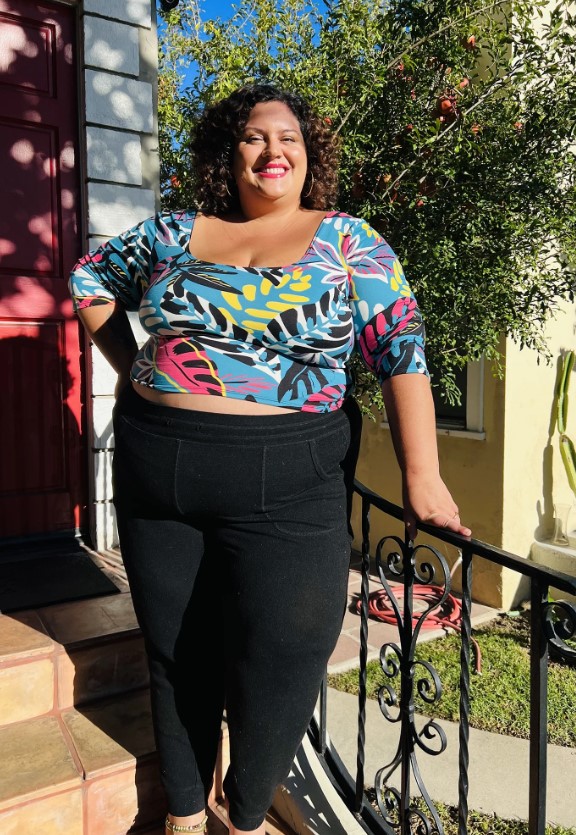 plus size 6x and 7x crop top!