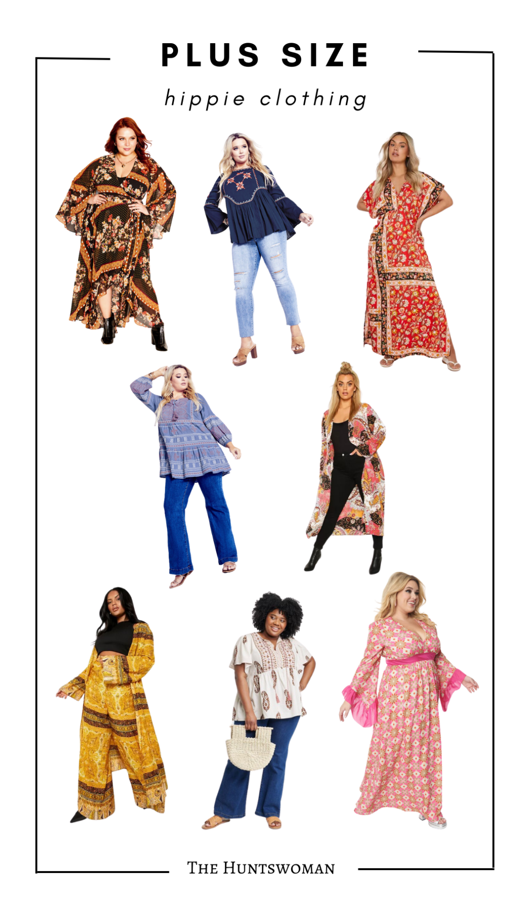 5 Tips for Plus Size Hippie Clothing Where I Shop for OUTFITS! The Huntswoman