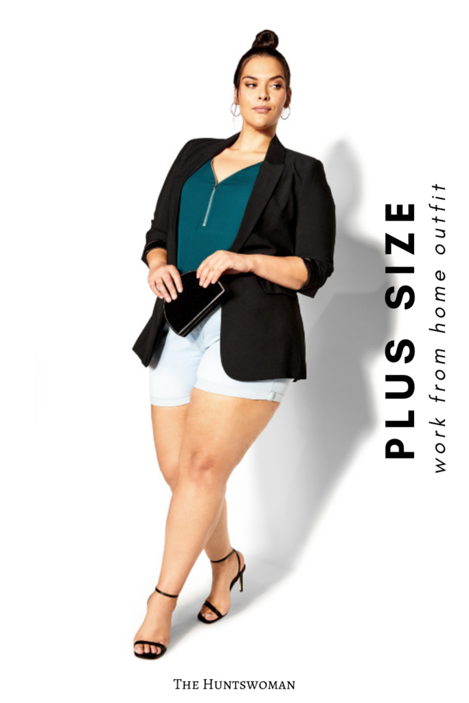 Plus Size Work from Home Outfit Idea