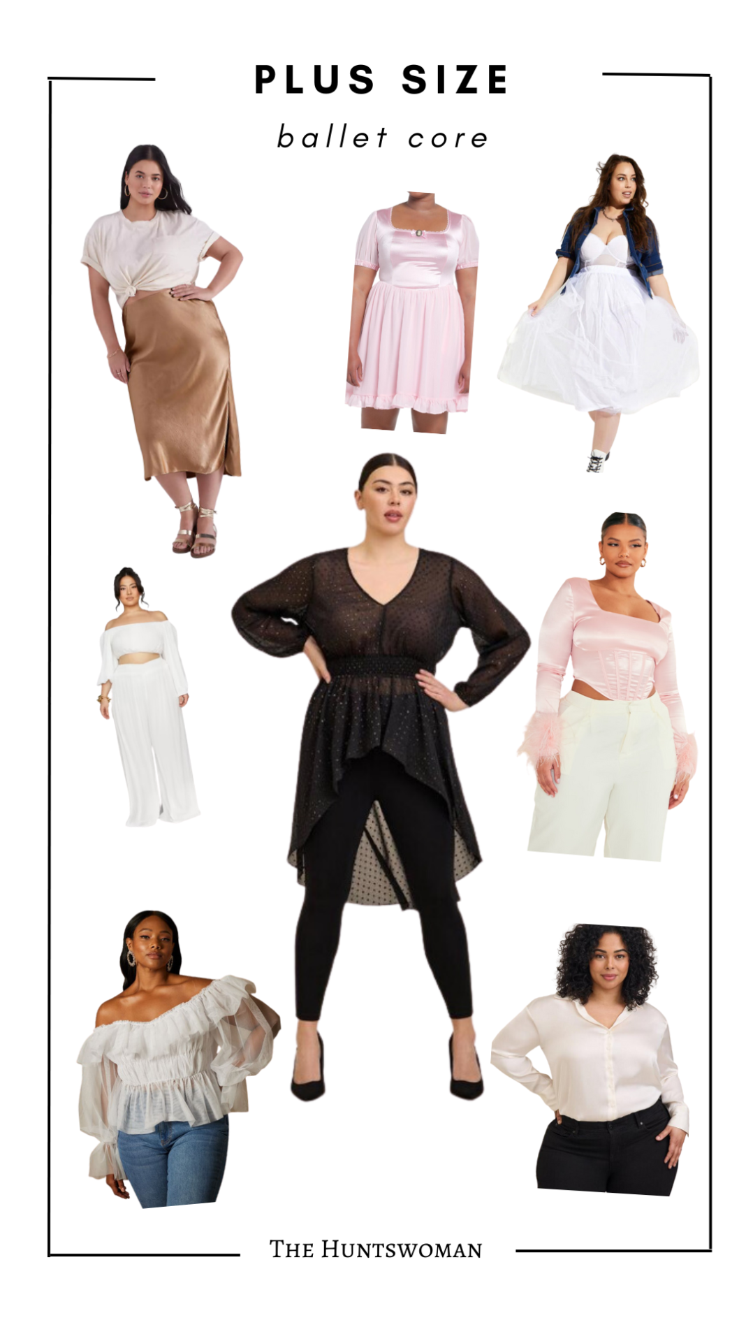 15+ Plus Size Ballet Core Outfits | Where to Shop - The Huntswoman