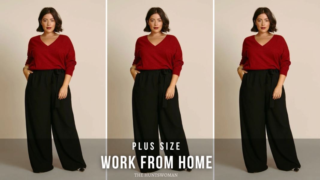 17 BEST Plus Size Work from Home Clothes Where to Shop The Huntswoman — free download