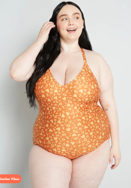 7+ Plus Size Swimsuit for Big Belly