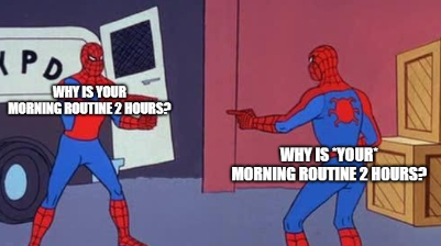ADHD morning routine