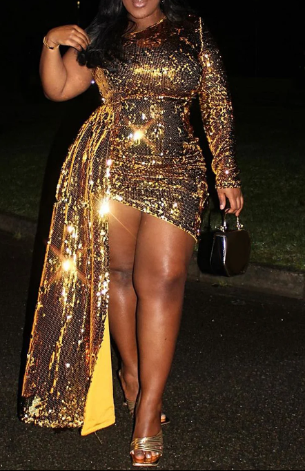 Plus SIZE New Years Eve Dress
