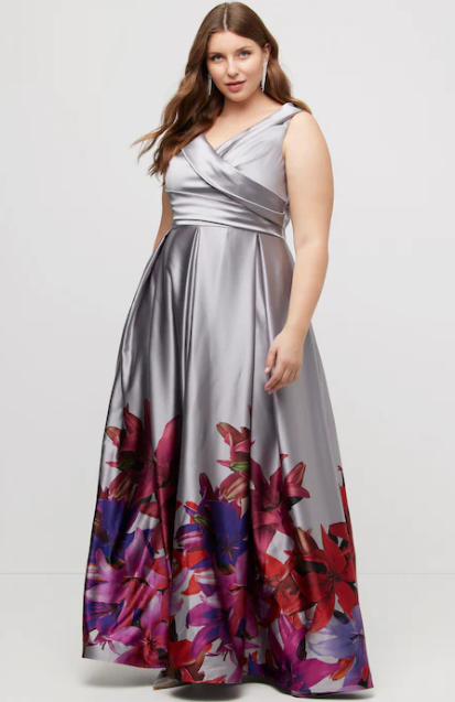 Plus Size Mother of the Bride Dress