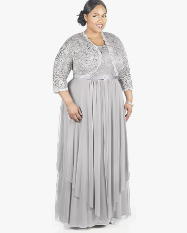 Plus Size Mother of the Bride Dress